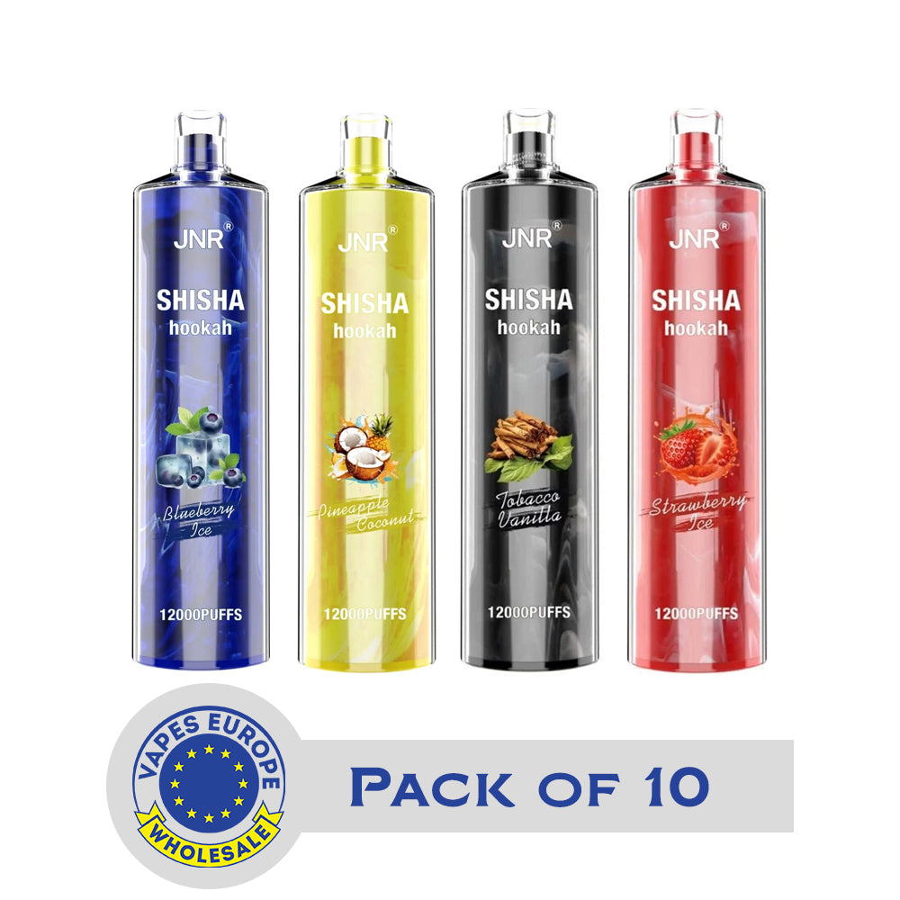 jnr shisha 12000 puffs en gros | Boîte de 10