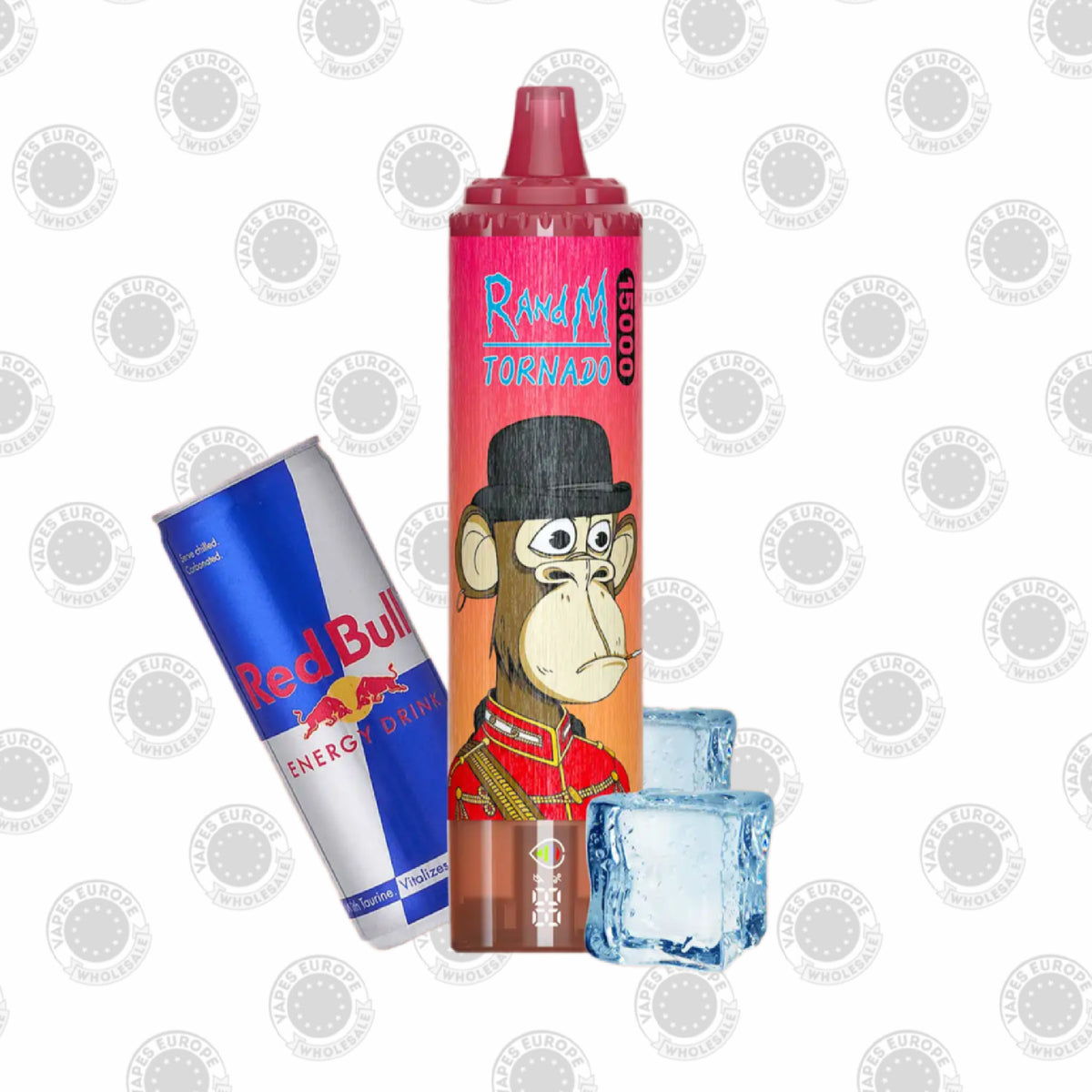 RAndM Tornado 15000 Strawberry Red Bull - Saveur de vape nergisante RAndM Tornado 15000 Strawberry Red Bull - Saveur de vape nergisante