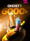 Ghost Pro 6000+ Puffs Jetable Vape (Boîte de 10)