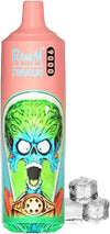 RAndM Tornado 9000 Sans Nicotine Jetable Vape (Boîte de 10)