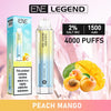 Elux ENE Legend 4000 Puffs Jetable Vape (Boîte de 10)