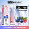 Elux ENE Legend 4000 Puffs Jetable Vape (Boîte de 10)