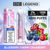 Elux ENE Legend 4000 Puffs Jetable Vape (Boîte de 10)