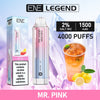 Elux ENE Legend 4000 Puffs Jetable Vape (Boîte de 10)