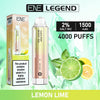 Elux ENE Legend 4000 Puffs Jetable Vape (Boîte de 10)