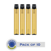 Gold Bar 600 Disposable Vape Puff Pod (Box of 10)
