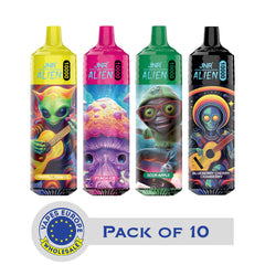 Puff Alien - JNR 10K Jetable Vape - 73.89 Puff Alien - JNR 10K Jetable Vape - 73.89